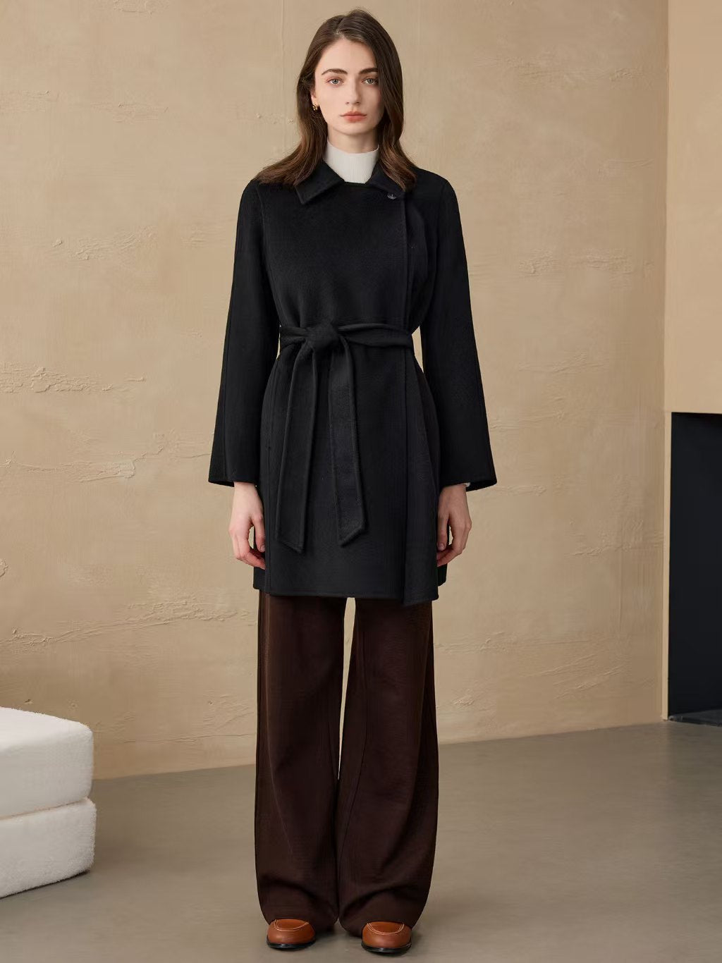 The Knightsbridge 14.5-Micron Cashmere Mid-Coat（26w002）