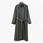 The Heritage Alpaca-Blend Striped Overcoat WD025-1