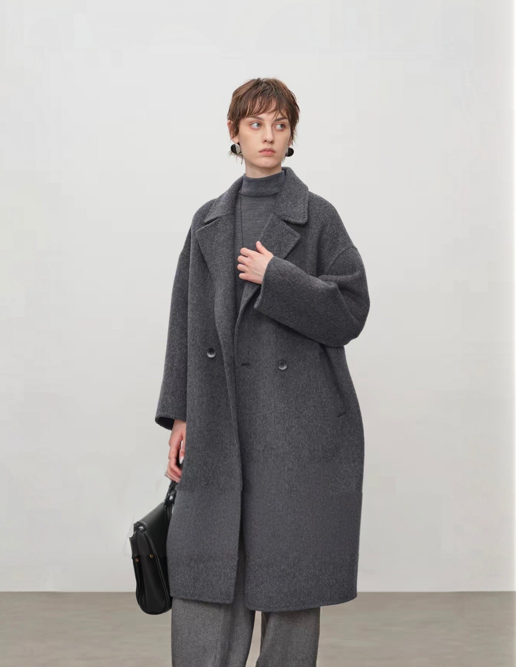 The Signature Wool Wrap Coat