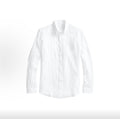 The Mayfair Pure Linen Long-Sleeve Polo Shirt