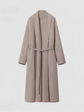 The Vienna Angora-Blend Wrap Coat 6001