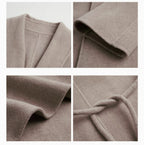 The Vienna Angora-Blend Wrap Coat 6001
