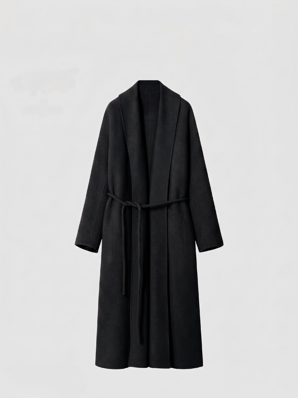The Vienna Angora-Blend Wrap Coat 6001