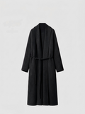 The Vienna Angora-Blend Wrap Coat 6001