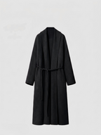 The Vienna Angora-Blend Wrap Coat 6001