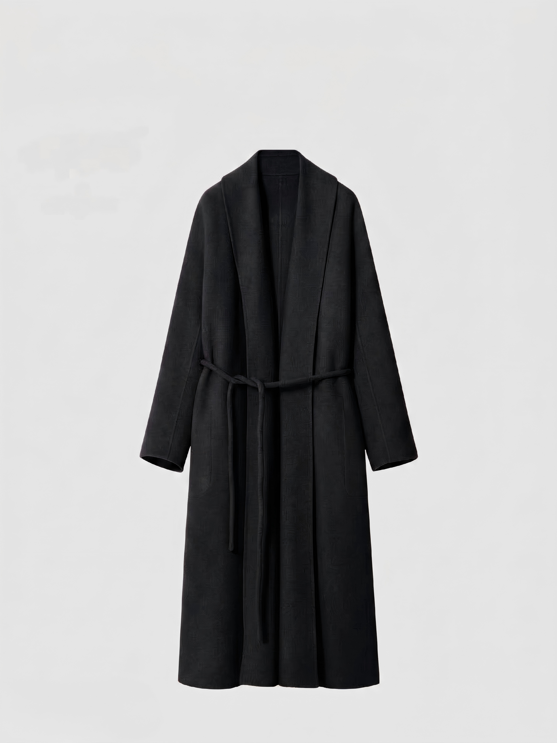 The Vienna Angora-Blend Wrap Coat 6001
