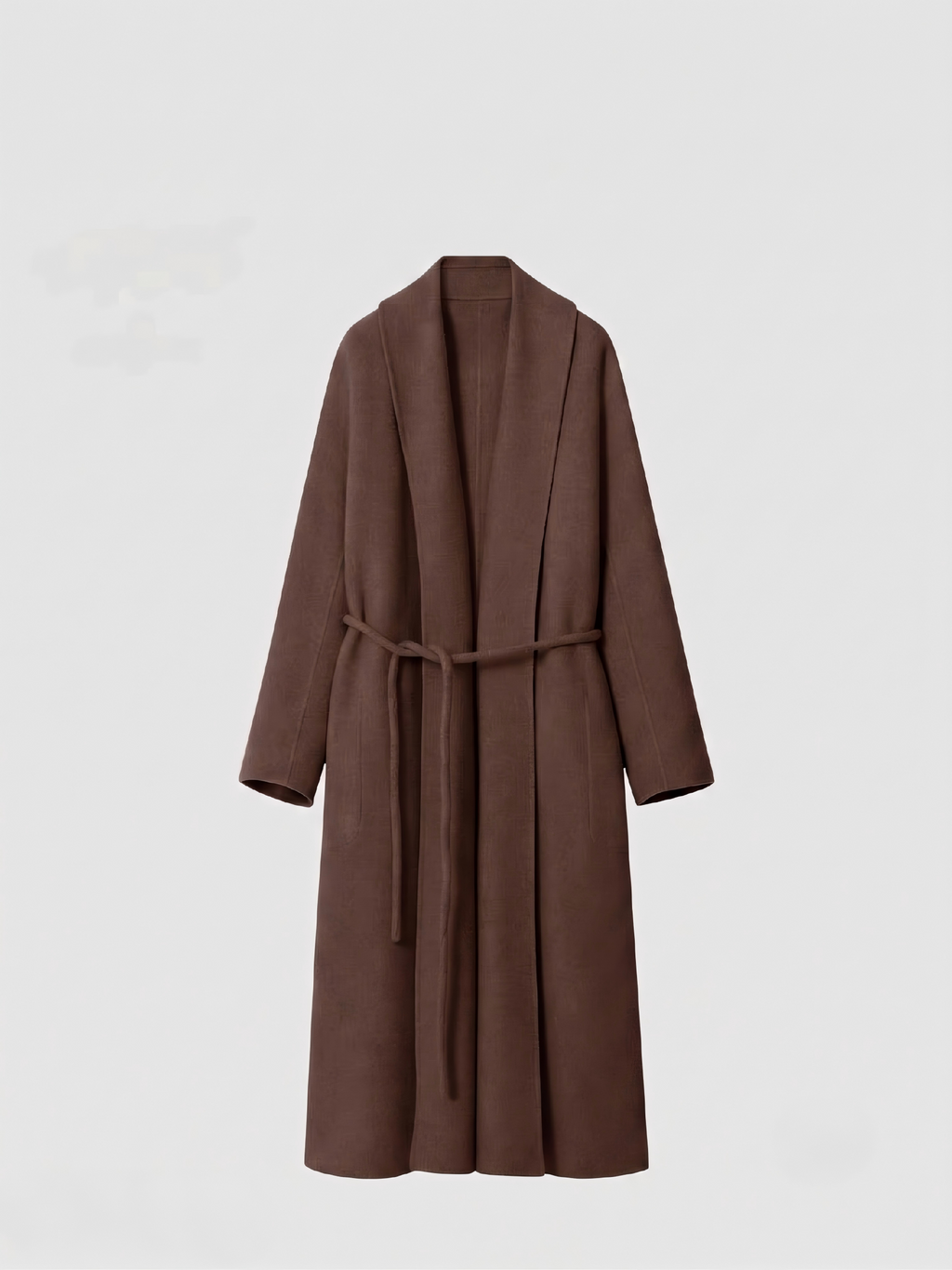 The Vienna Angora-Blend Wrap Coat 6001