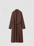 The Vienna Angora-Blend Wrap Coat 6001