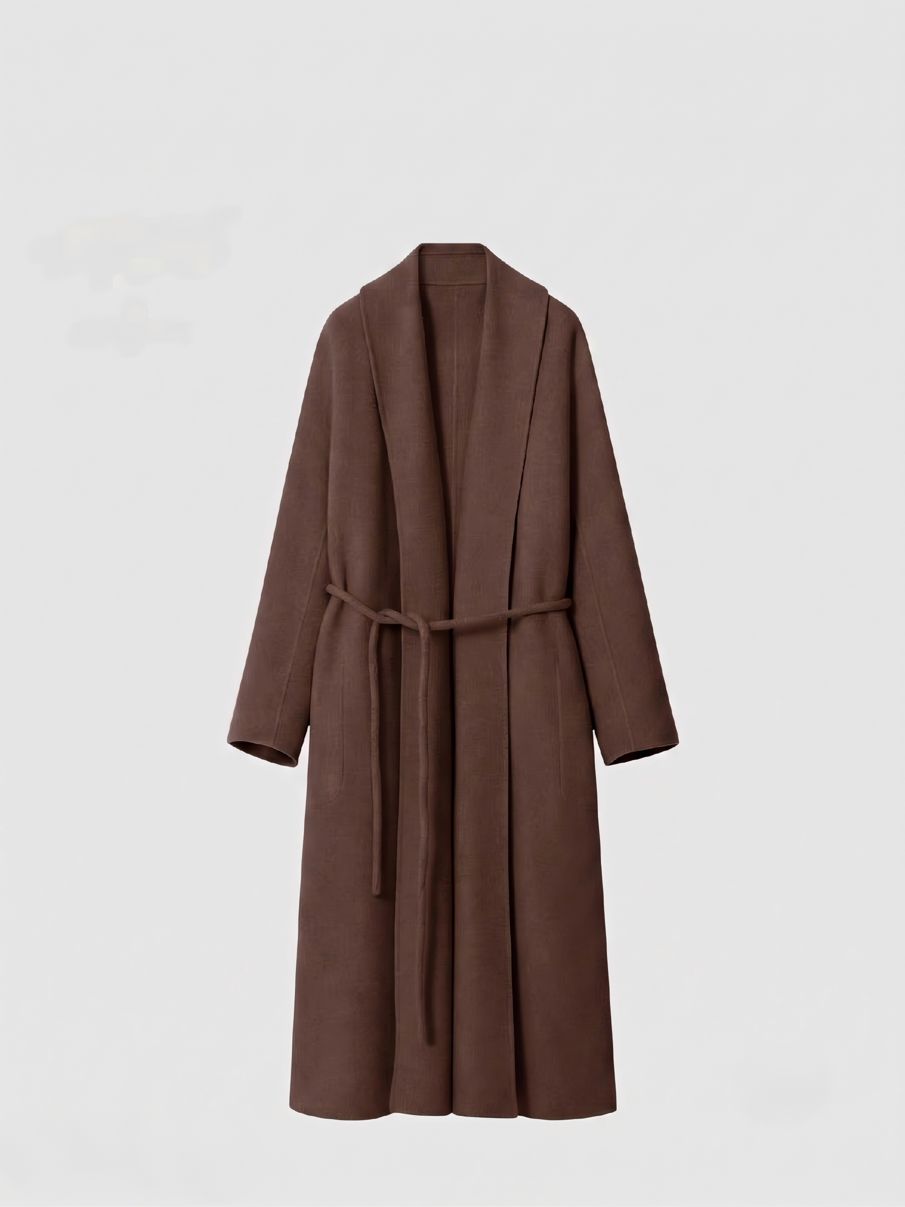 The Vienna Angora-Blend Wrap Coat 6001