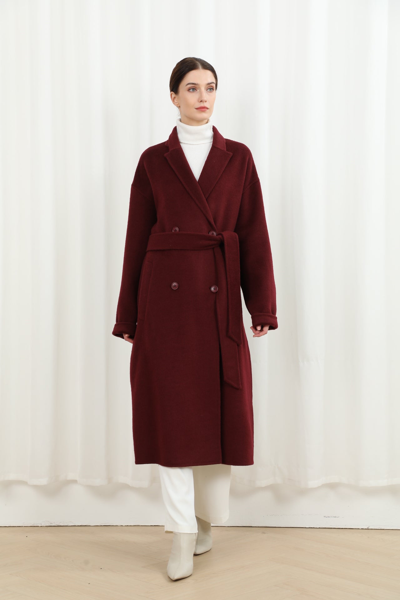 The Classic Belted Wool Coat 99209