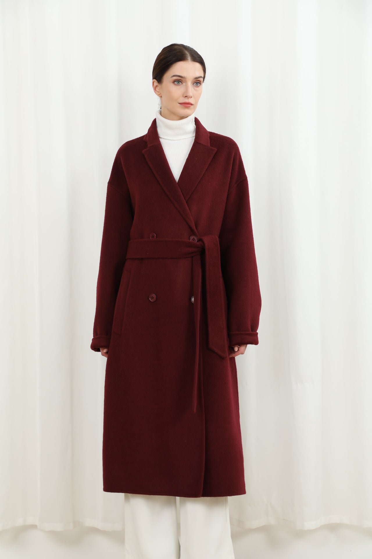 The Classic Belted Wool Coat 99209