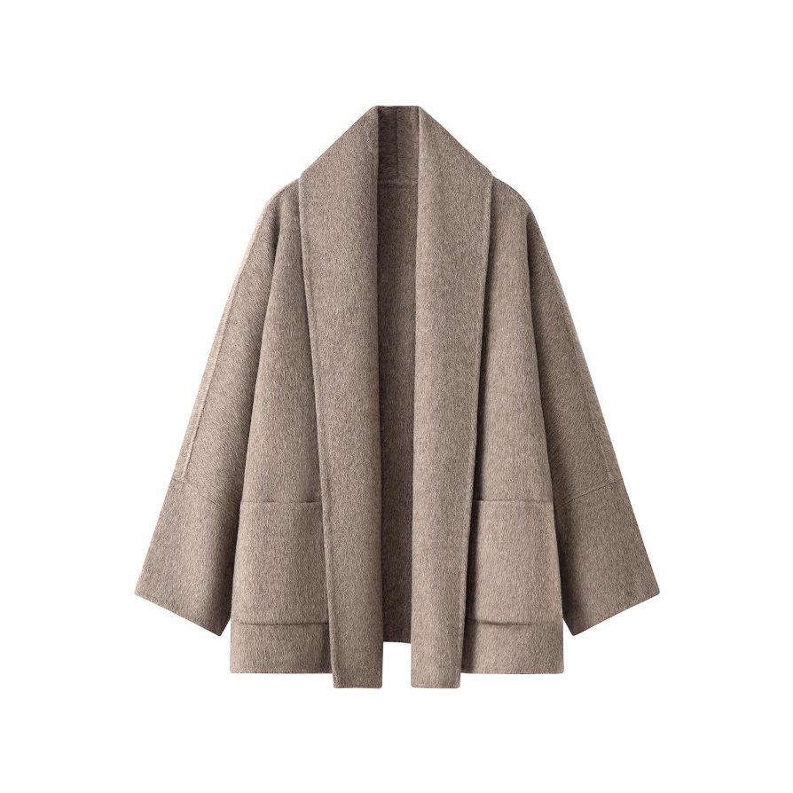 The Aspen Brushed Wool Wrap Set WL26701