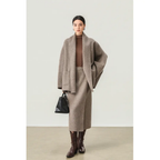 The Aspen Brushed Wool Wrap Set WL26701