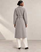 801-10 in Heather Grey — back styling view; AI-assisted model visualisation.