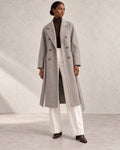 801-10 in Heather Grey — open styling view; AI-assisted model visualisation.